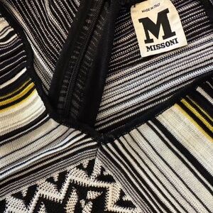 MISSONI M Sleeveless Knee Length Designer Dress - Size 38-40 (USA 2-6)